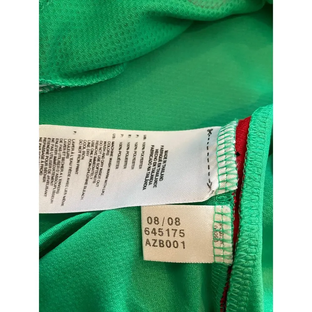 Official Adidas Mexico 2009/10 FORMOTION Player Issue Home Soccer Jersey Green S